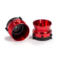 Wholesale 🤩 RecordingTheMasters 1/4″ NAB Adapter - Red, 2 Pieces 🎁