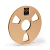 Brand new ❤️ RecordingTheMasters 1/4″ NAB Empty Metal Reel With Hinged Box - Champagne 🔔